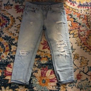 Cropped Boyfriend jeans